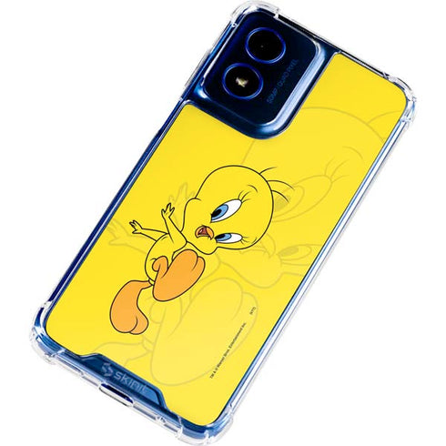 Looney Tunes Tweety Bird Double Moto G 5G (2024) Clear Case
